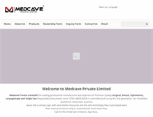 Tablet Screenshot of medcave.com